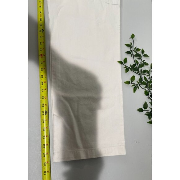 Dockers Womens Carpenter Pants High Straight Fit Linen Blend Size 33 - Picture 16 of 16